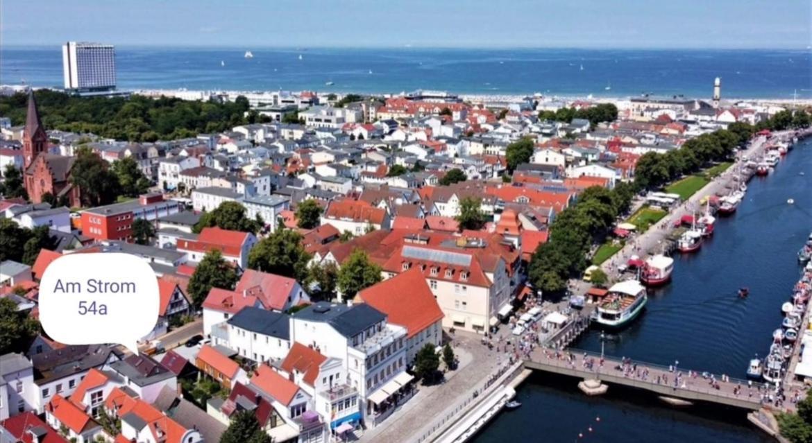 Ferienwohnung Am Strom Rostock Exteriör bild