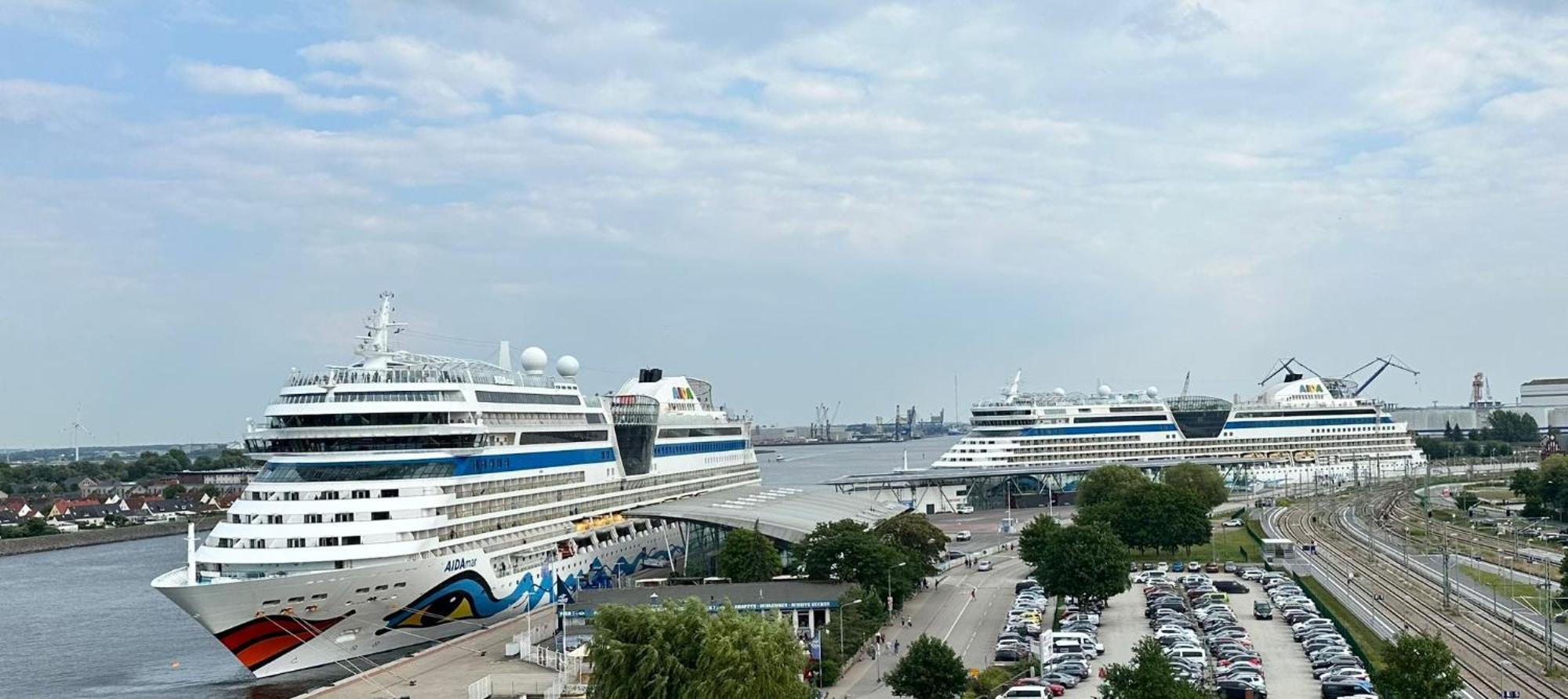 Ferienwohnung Am Strom Rostock Exteriör bild