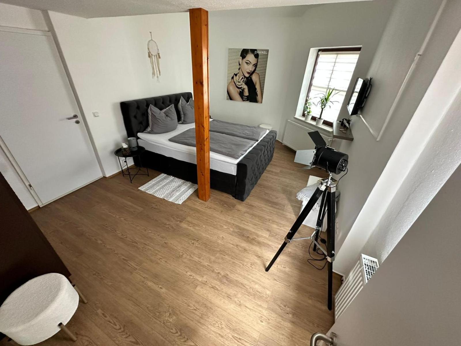 Ferienwohnung Am Strom Rostock Exteriör bild