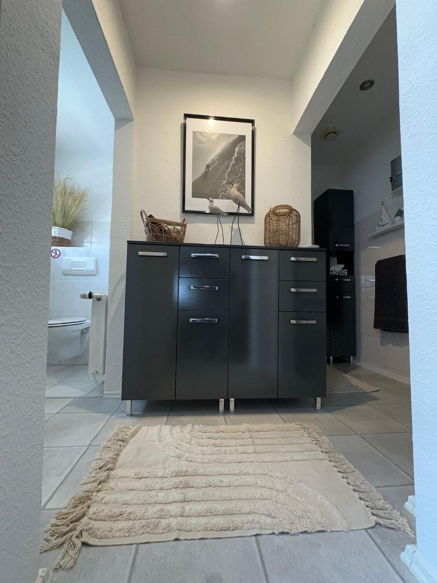 Ferienwohnung Am Strom Rostock Exteriör bild