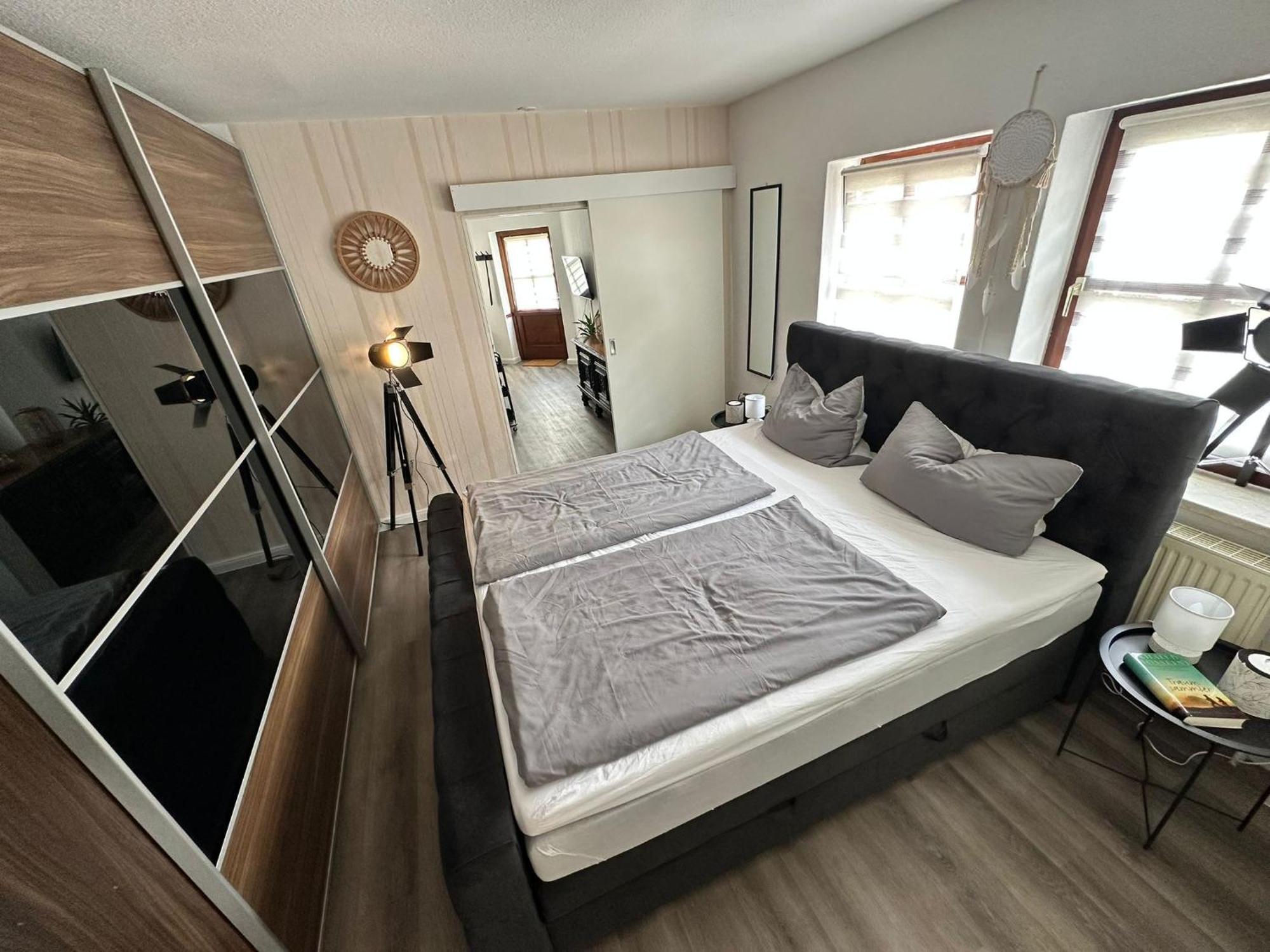 Ferienwohnung Am Strom Rostock Exteriör bild