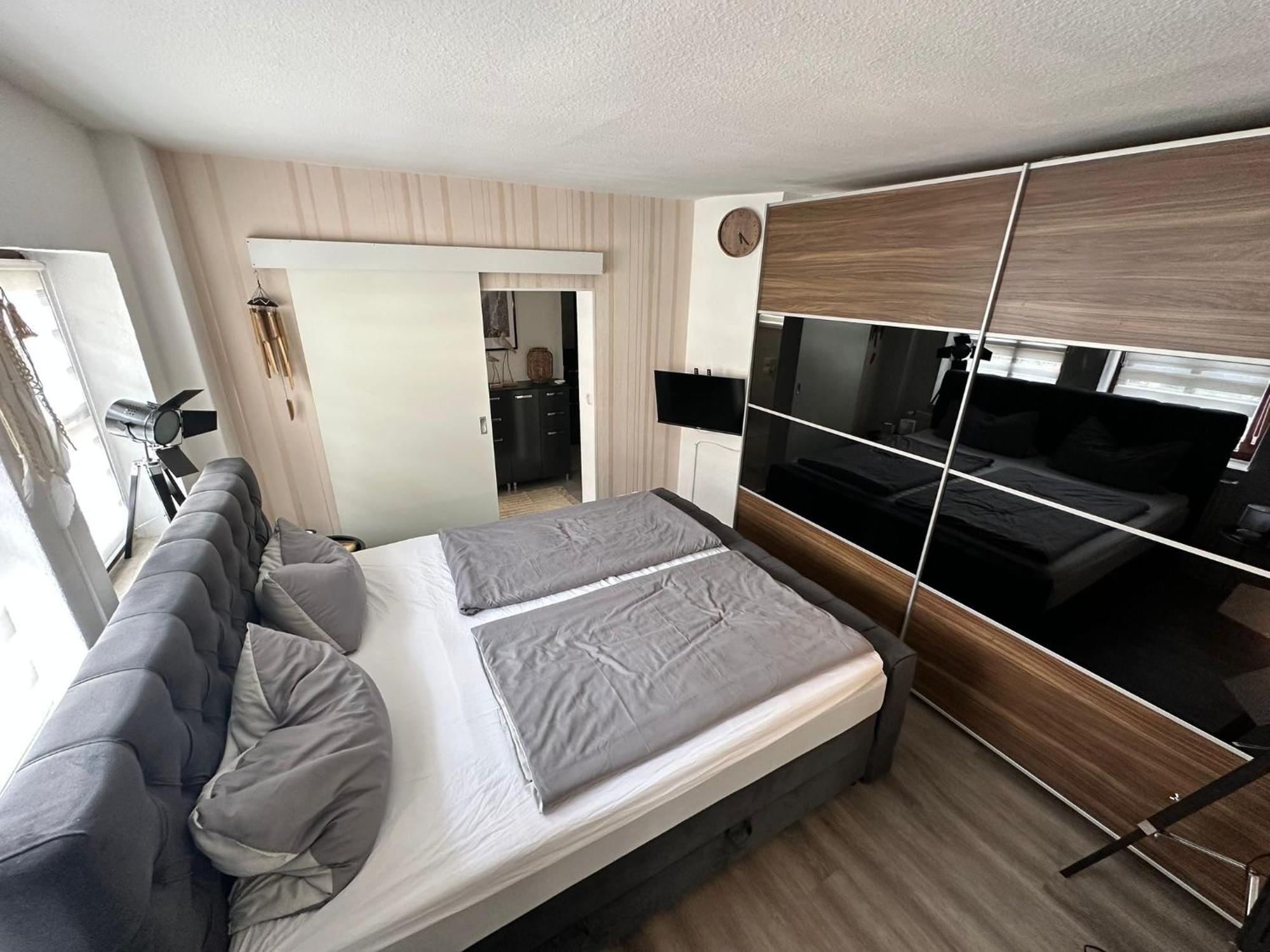 Ferienwohnung Am Strom Rostock Exteriör bild
