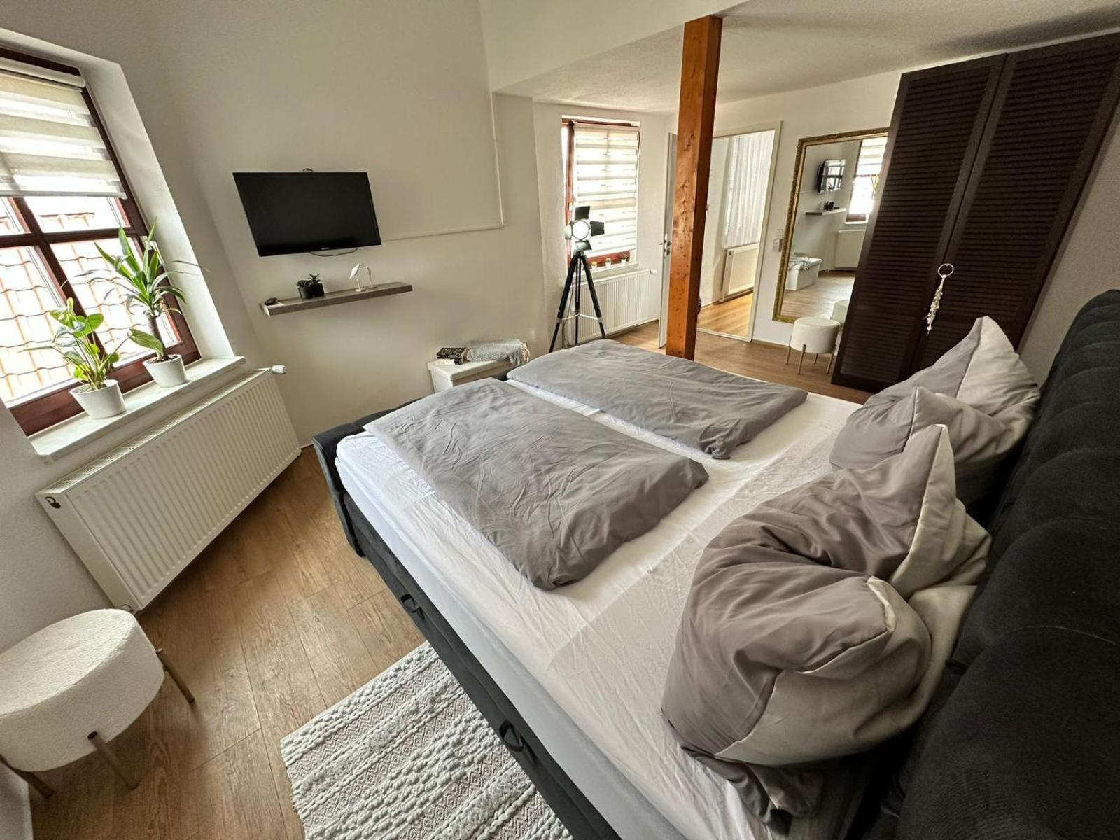 Ferienwohnung Am Strom Rostock Exteriör bild